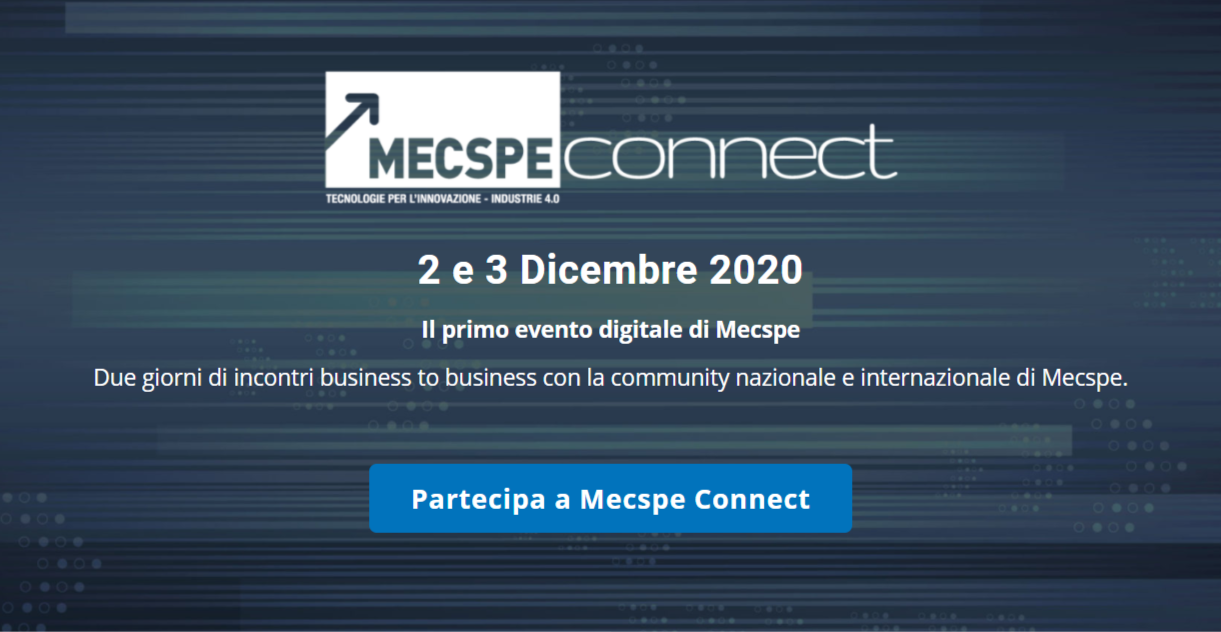 MECSPE 2020: soluzioni 4.0 per l’industria manifatturiera