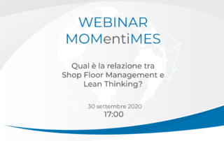 MOMentiMES al via il primo webinar dedicato alla Lean Production